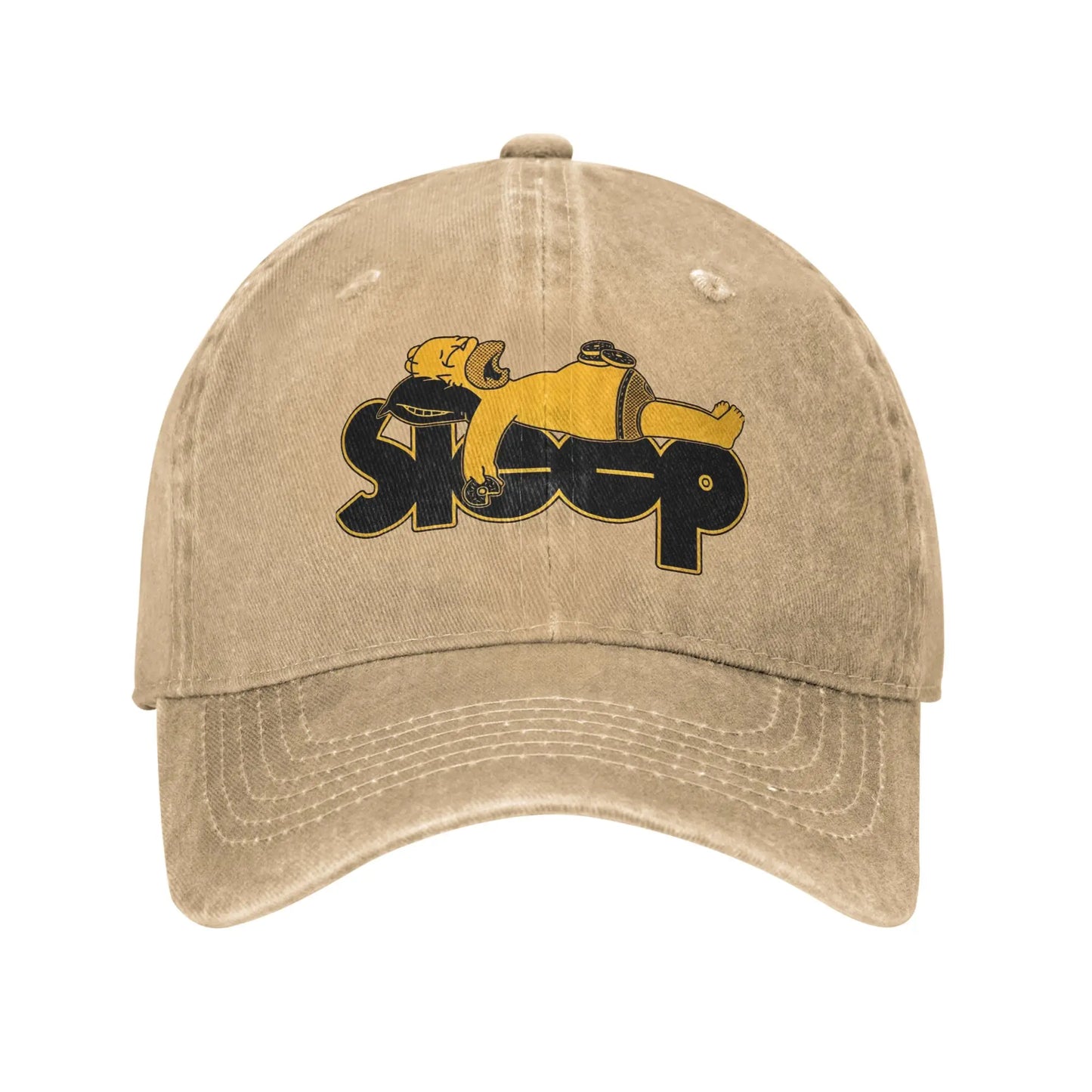 Casquette Simpsons - Homer Sleep Beige