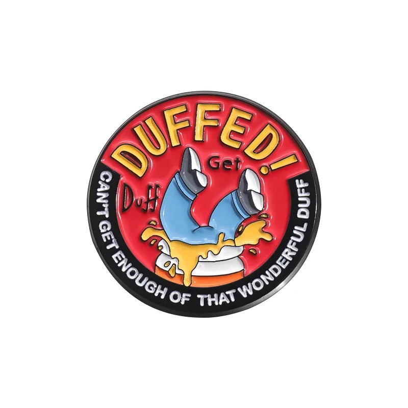 Pin's Simpsons - Duffman « Duffed! »
