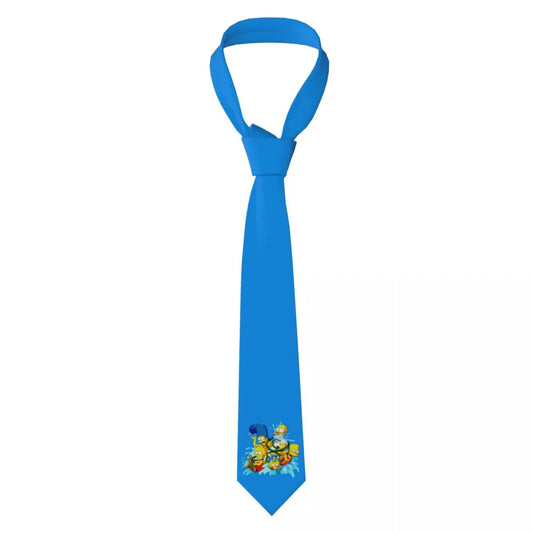 Cravate Simpsons - Bleue