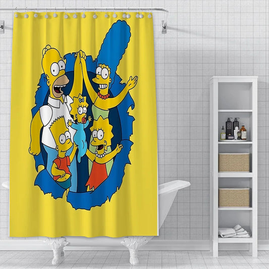 Rideau de Douche Simpsons - Homer et Marge