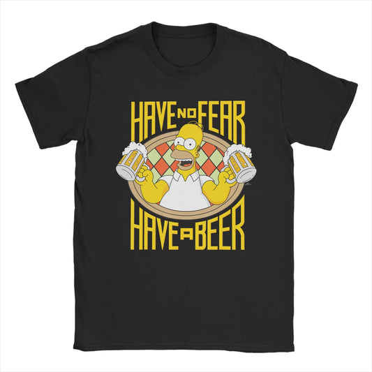 T-Shirt Simpsons - Have No Fear Have a Beer