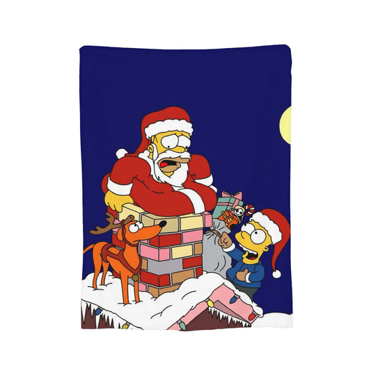 Plaid Simpsons - Homer Père Noël