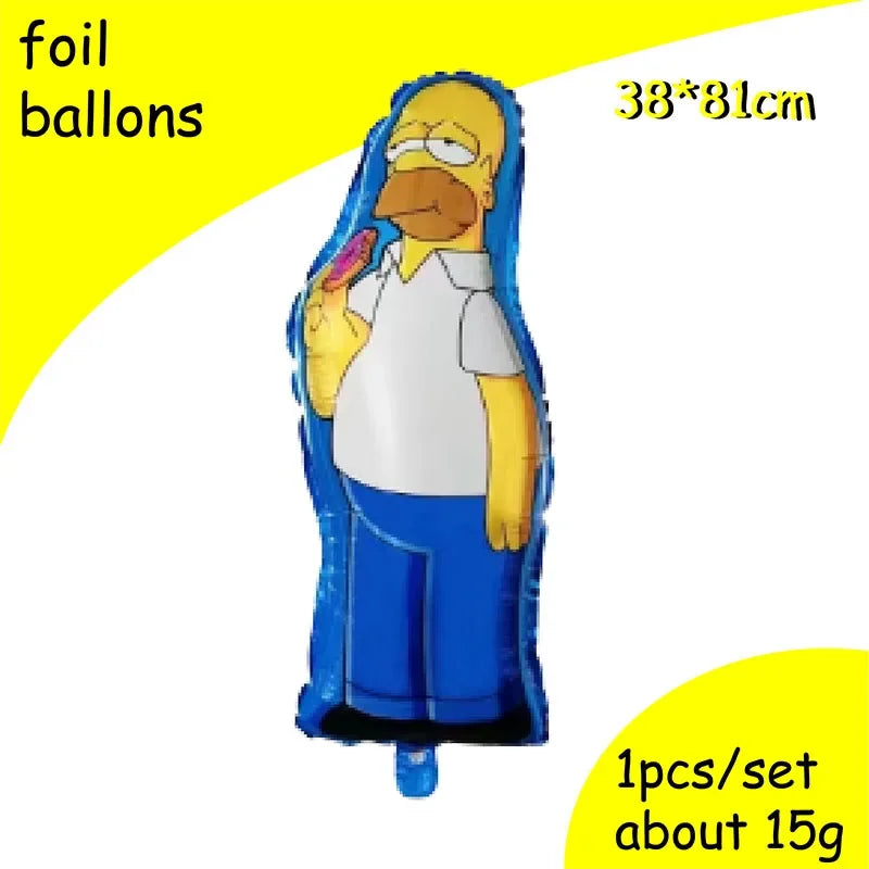 Ballon Anniversaire Simpsons - Homer Géant