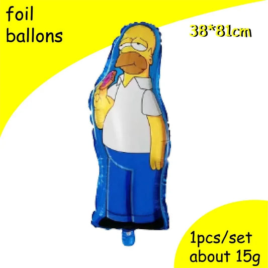 Ballon Anniversaire Simpsons - Homer Géant