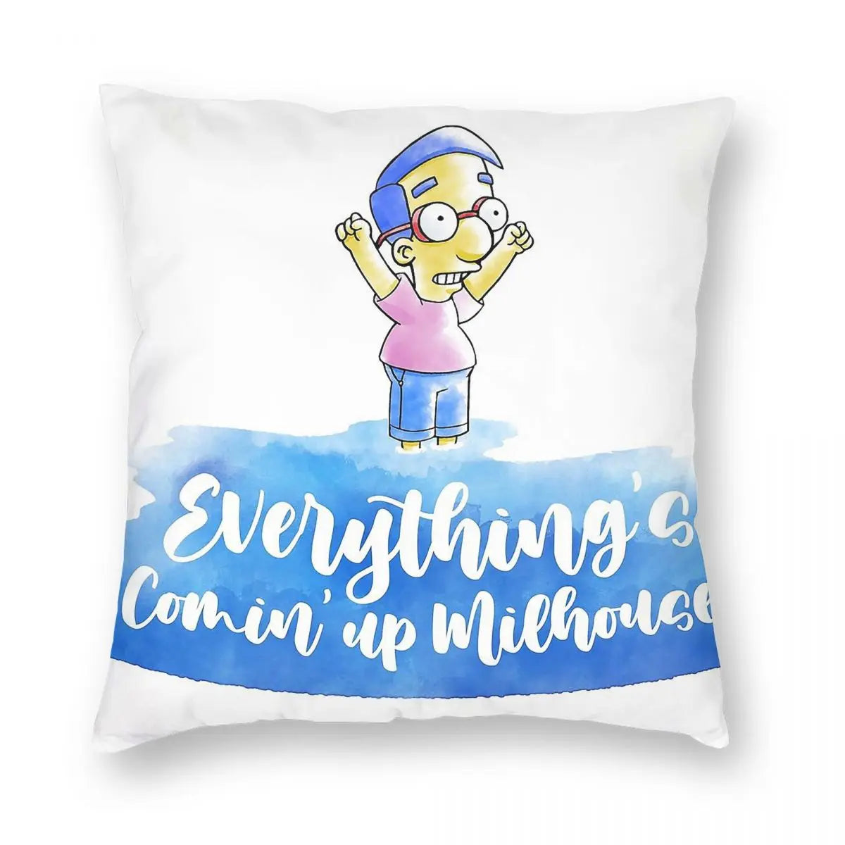 Coussin Simpsons - Milhouse « Everything's Coming Up Milhouse »