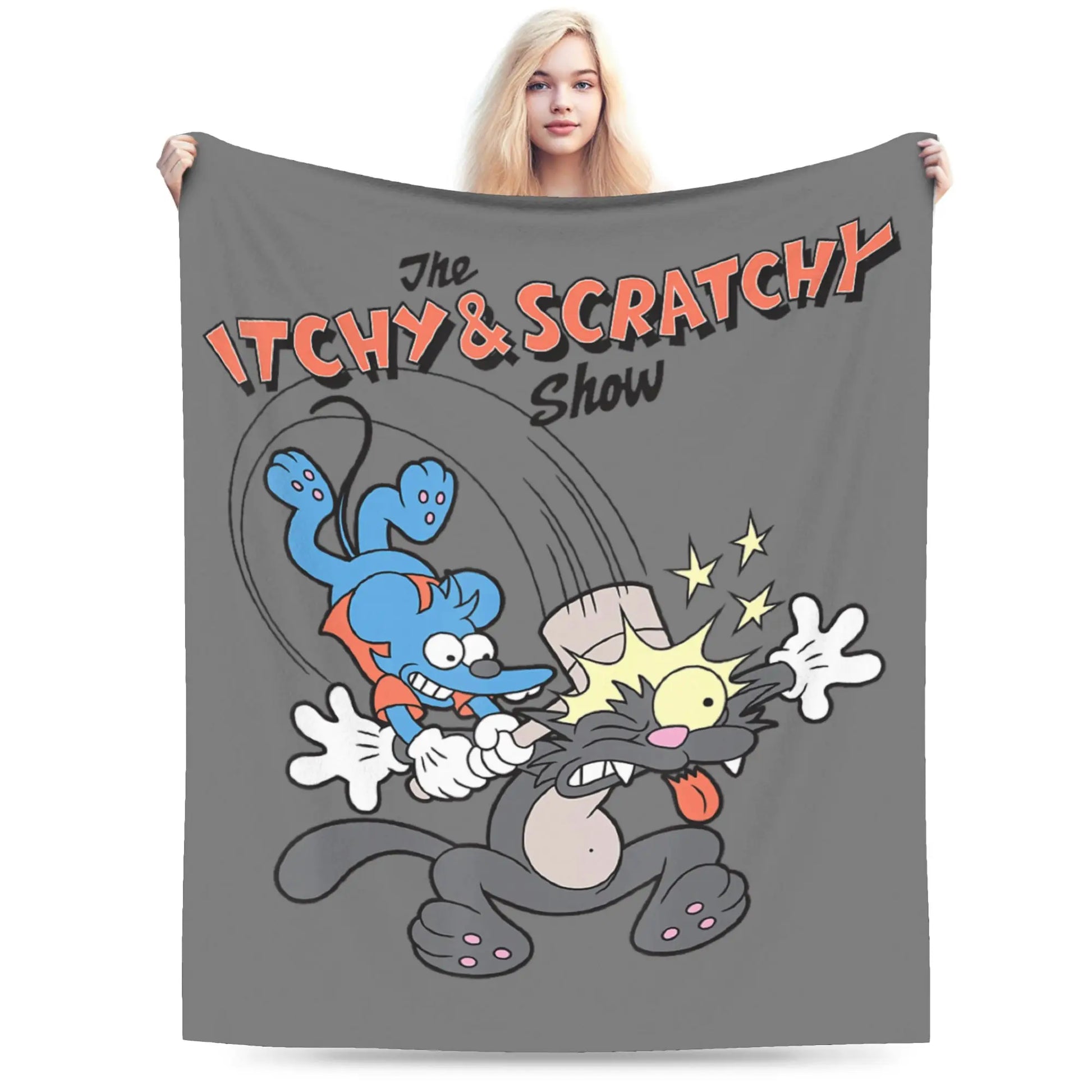 Plaid Simpsons - The Itchy & Scratchy Show