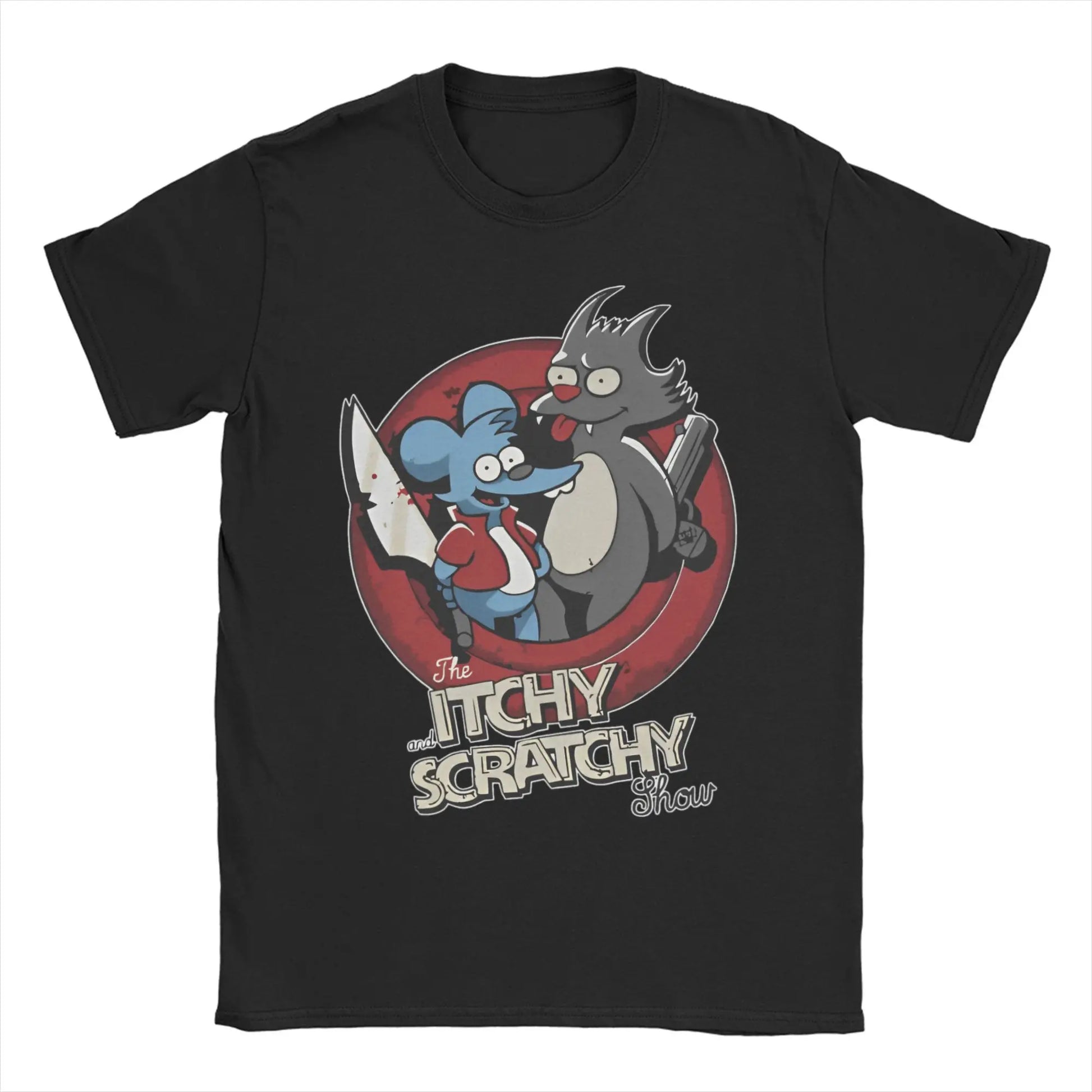 T-Shirt Simpsons - The Itchy & Scratchy Show