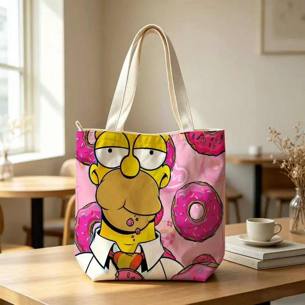 Sac Cabas Simpsons - Homer Mmm Donuts