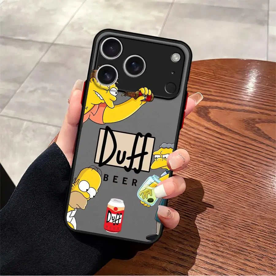 Coque Simpsons - Homer et Duff