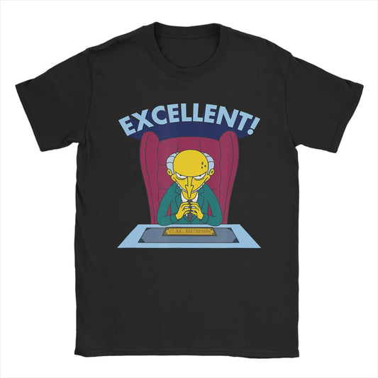 T-Shirt Simpsons - Mr Burns « Excellent! »