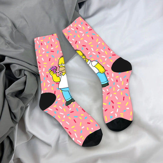 Chaussettes Simpsons - Homer Donuts