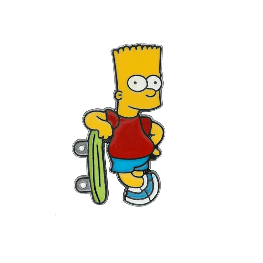 Pin's Simpsons - Bart Skateboard