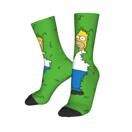 Chaussettes Simpsons - Homer dans la Haie
