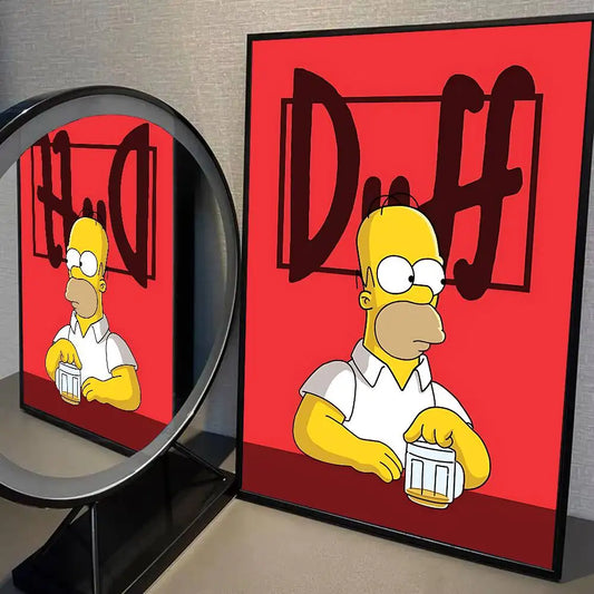 Poster Simpsons - Bière Duff