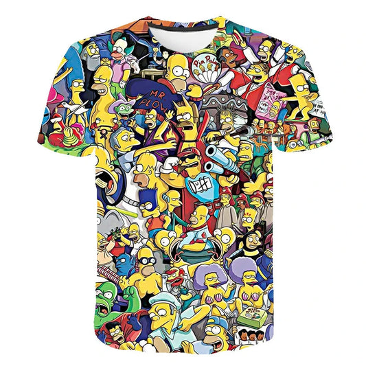 T-Shirt Personnages Simpsons