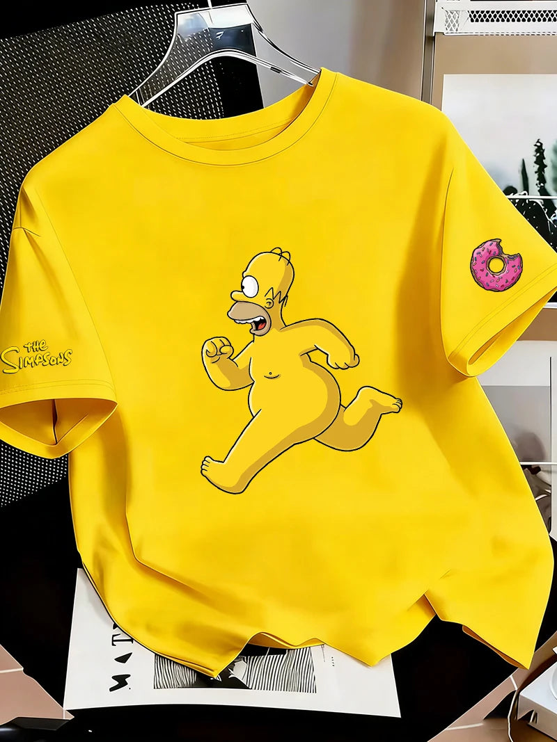T-Shirt Simpsons - Motif Cartoon