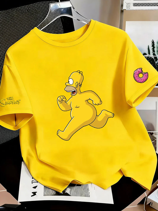 T-Shirt Simpsons - Motif Cartoon