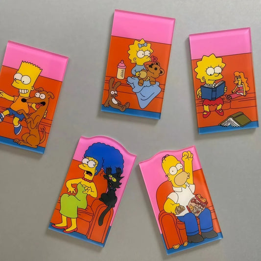 Magnet Simpsons - Famille au Canapé