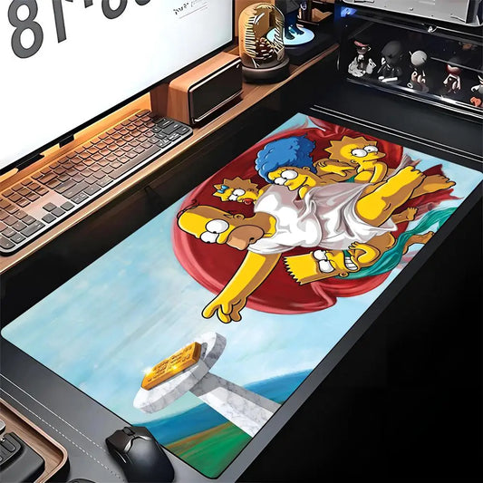 Tapis de Souris Simpsons - Homer et Marge