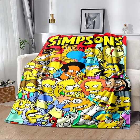 Plaid Personnages The Simpsons