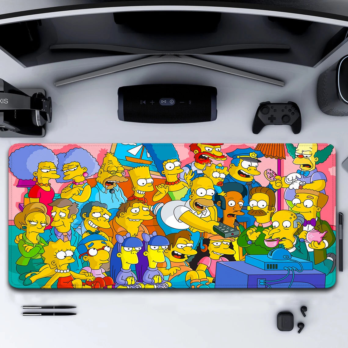 Tapis de Souris Simpsons - Springfield
