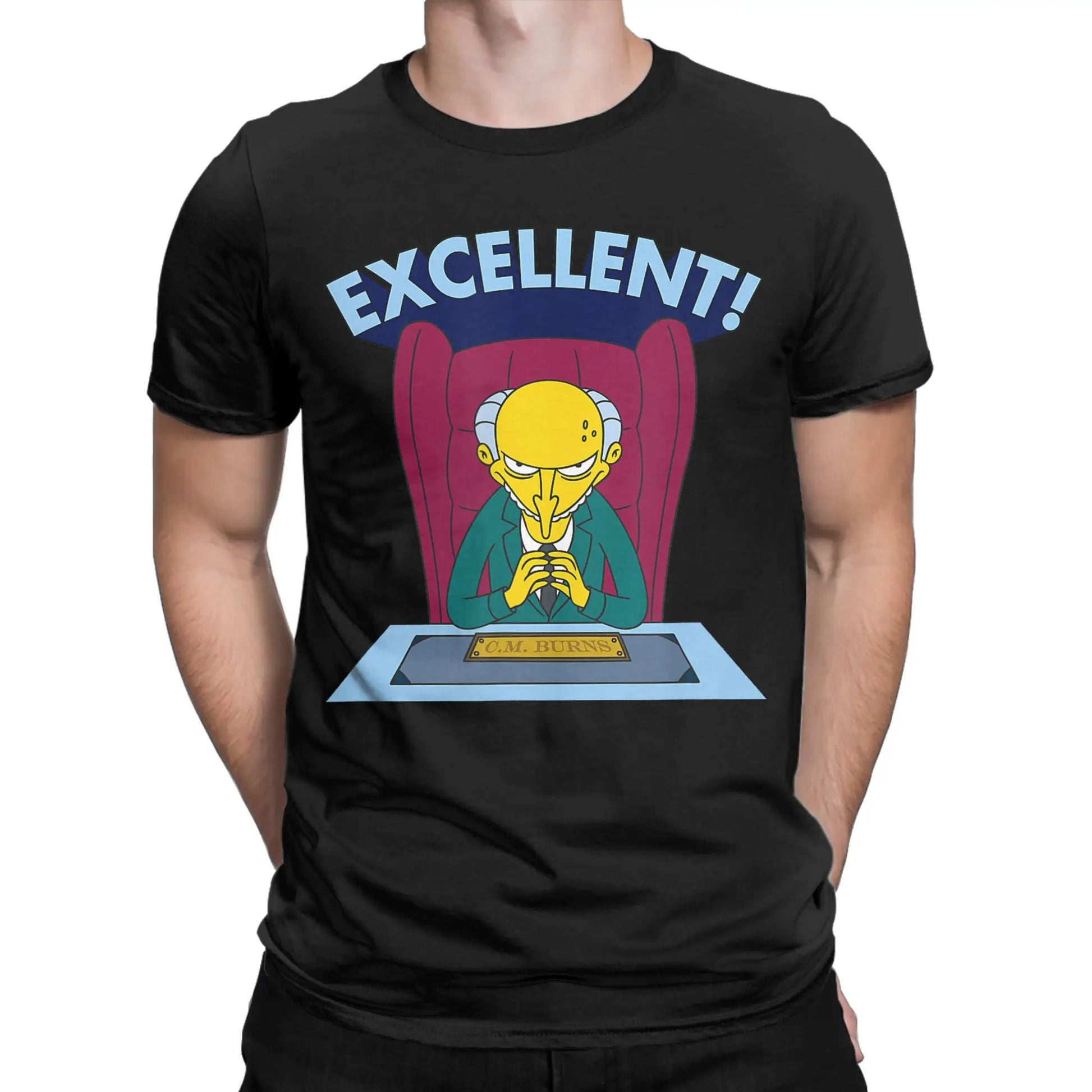 T-Shirt Simpsons - Mr Burns « Excellent! »