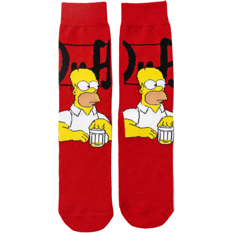 Chaussettes Simpsons - Duff