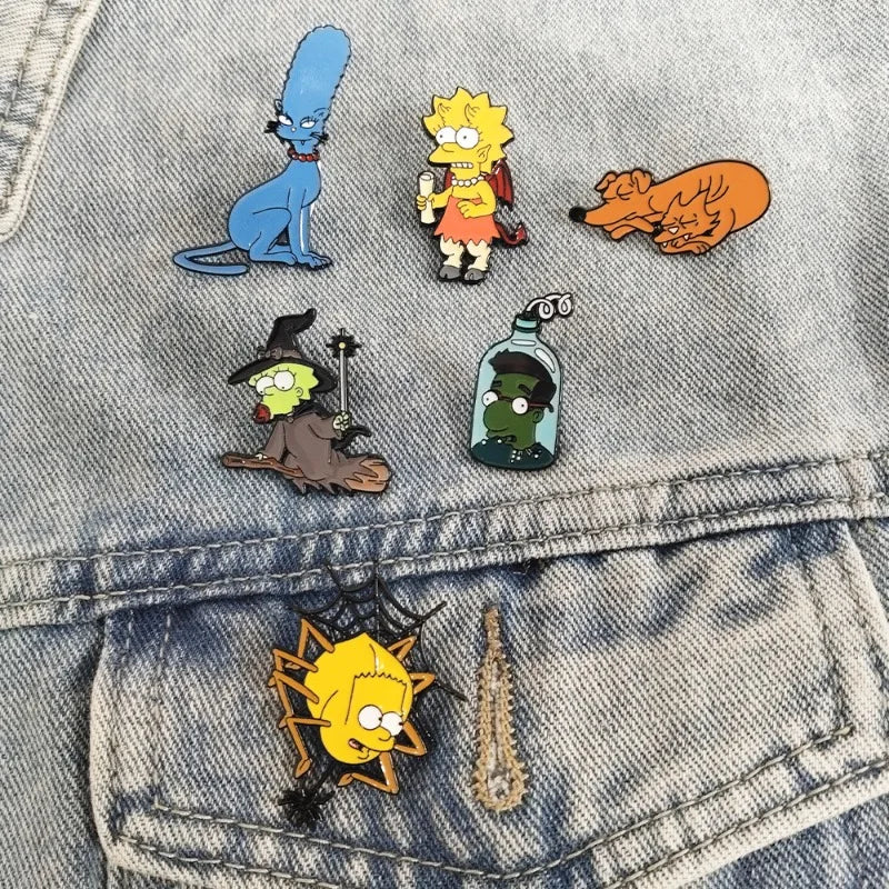 Lot de 6 Pin's Simpsons - Simpson Horror Show