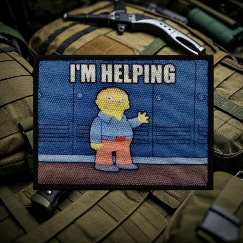 Écusson Simpsons - Ralph « I'm Helping »