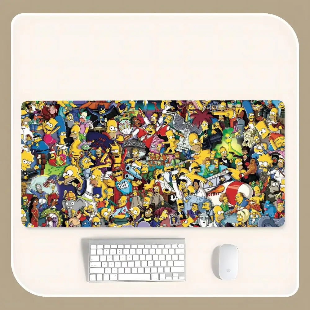 Tapis de Souris Gaming Simpsons - Springfield au Complet