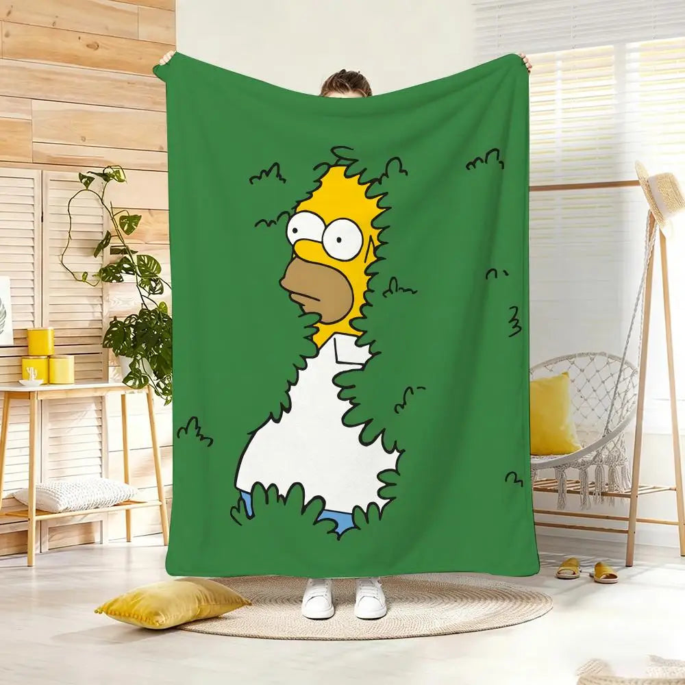 Plaid Simpsons - Homer dans les Buissons