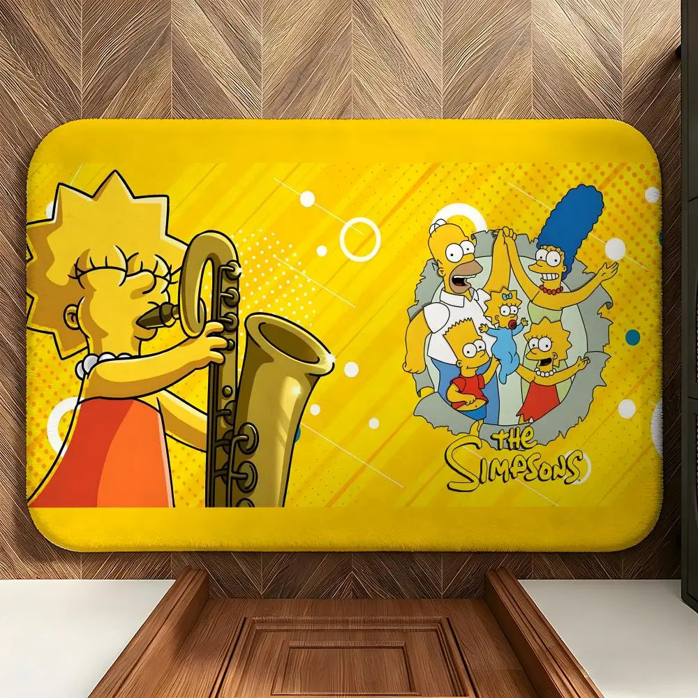 Tapis Simpsons - Lisa au Saxophone