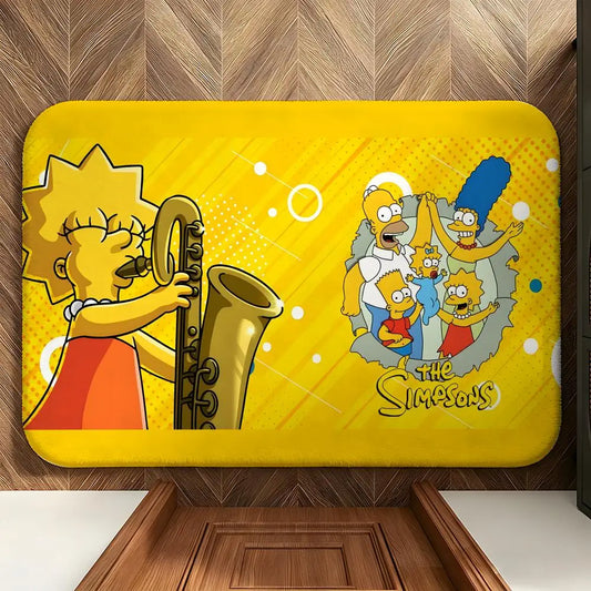 Tapis Simpsons - Lisa au Saxophone