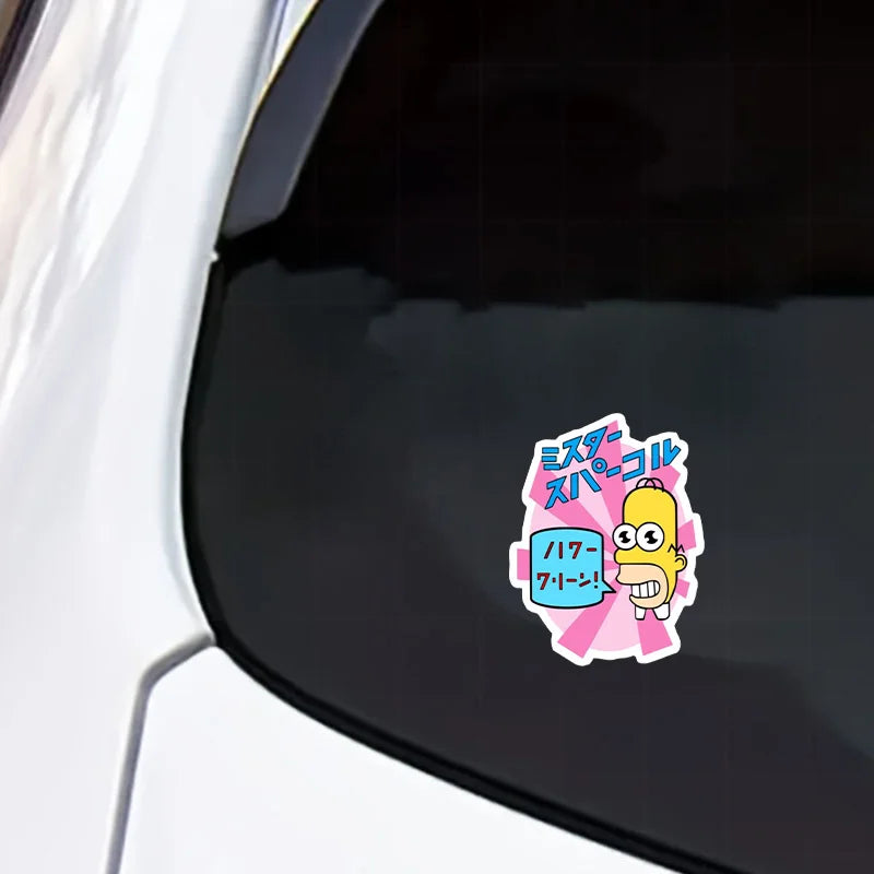 Sticker Simpsons - Mr Sparkle