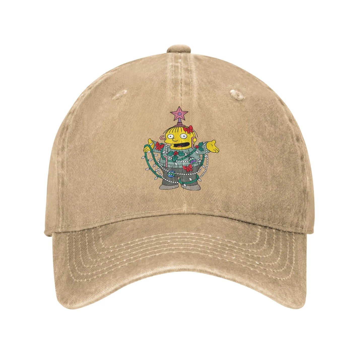 Casquette Simpsons - Ralph Sapin de Noël Beige