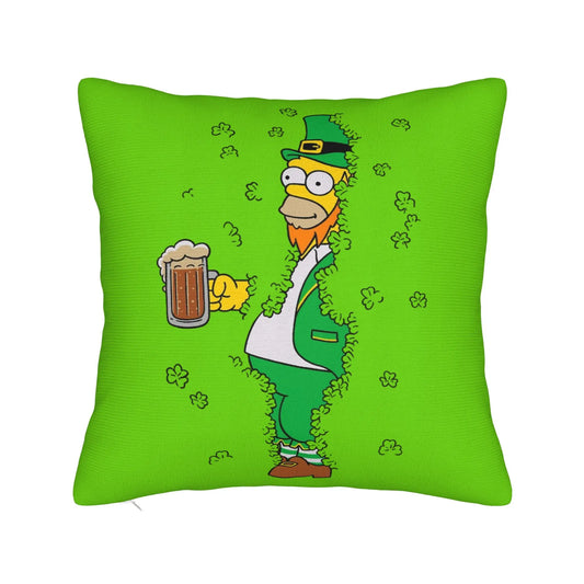 Coussin Simpsons - Homer Saint Patrick