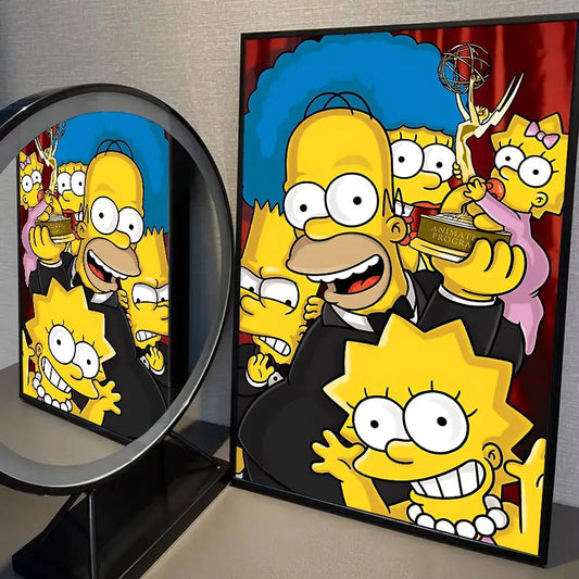 Poster Simpsons - Marge et Famille