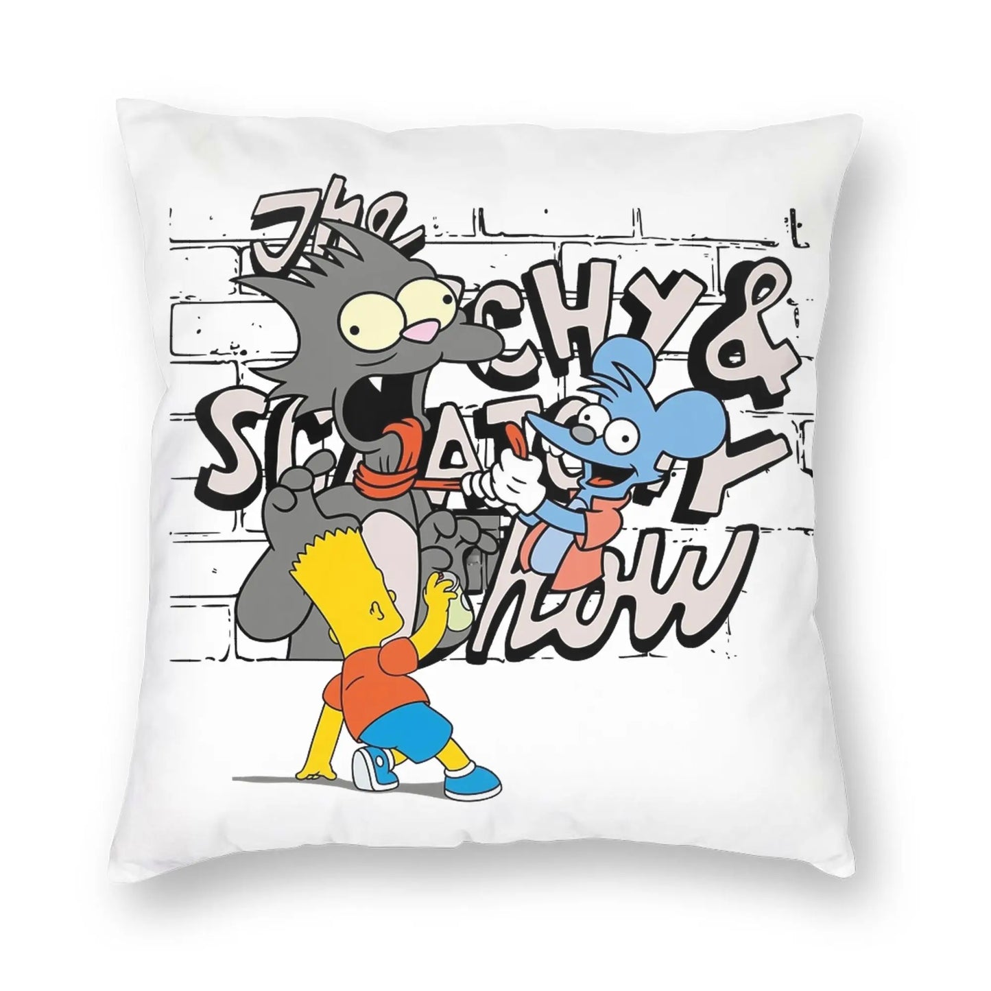 Coussin Simpsons - Itchy & Scratchy