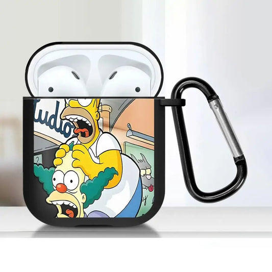 Étui AirPods Simpsons - Homer et Bart