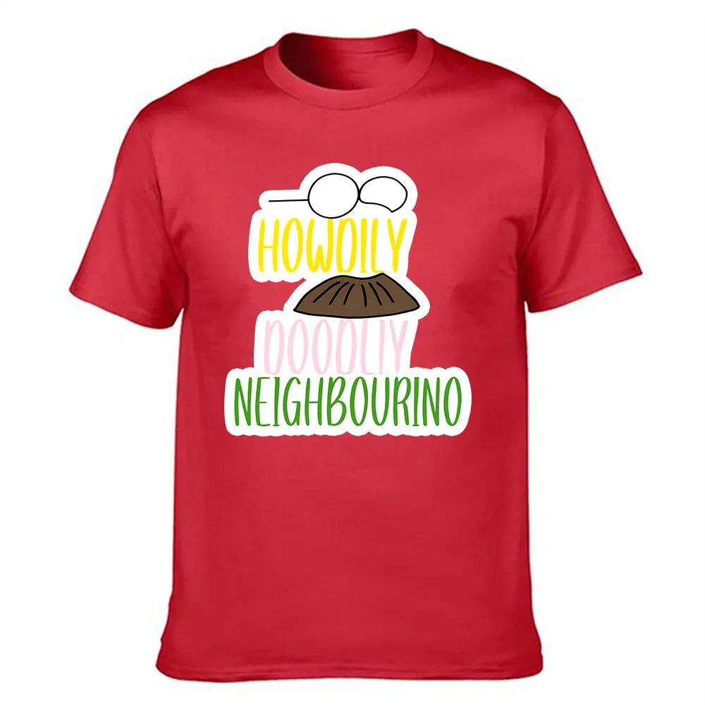 T-Shirt Simpsons - Ned Flanders « Howdily Doodily »