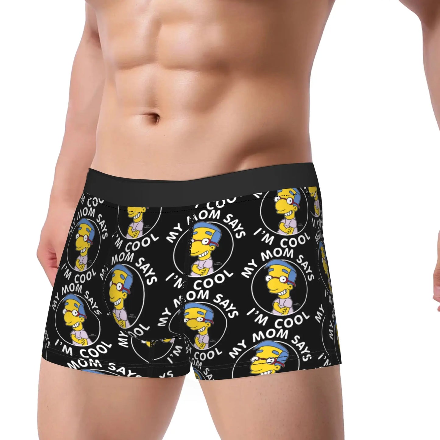 Boxer Simpsons - Milhouse « My Mom Says I'm Cool »