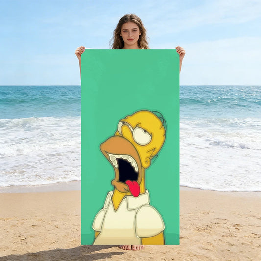 Serviette de Plage Simpsons - Homer