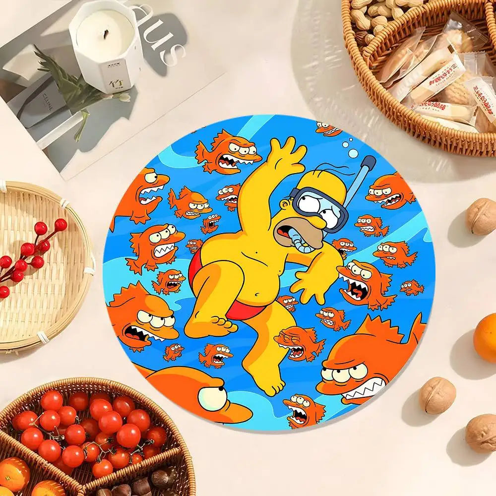 Sous-Verre Simpsons - Bart