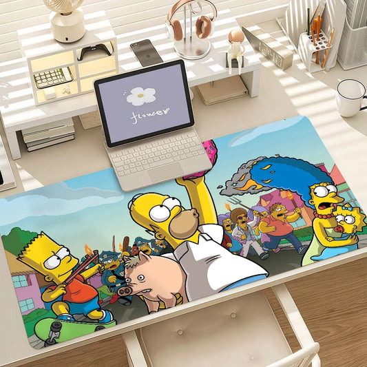 Tapis de Souris Simpsons - Bart et Homer