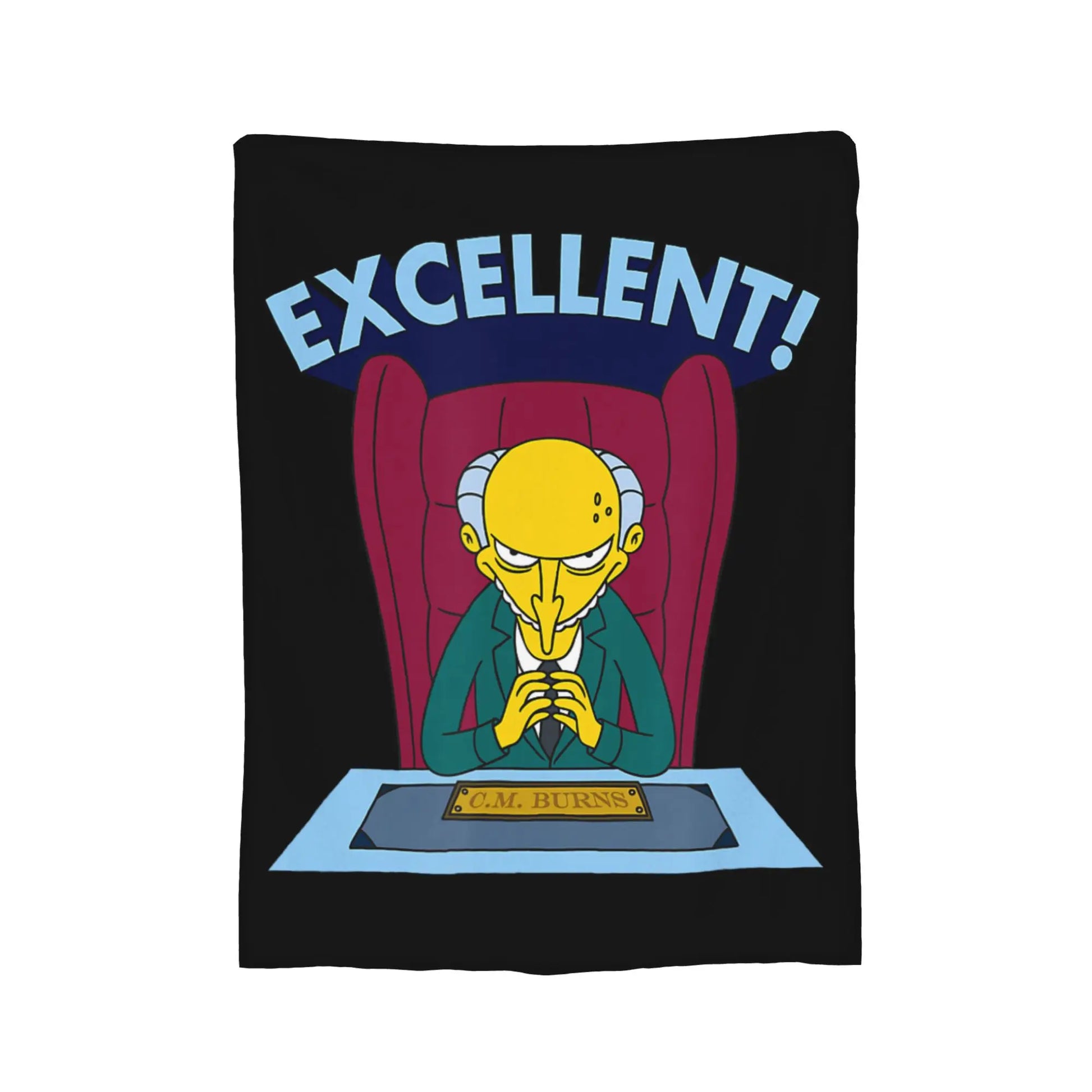 Plaid Simpsons - Mr Burns « Excellent! »