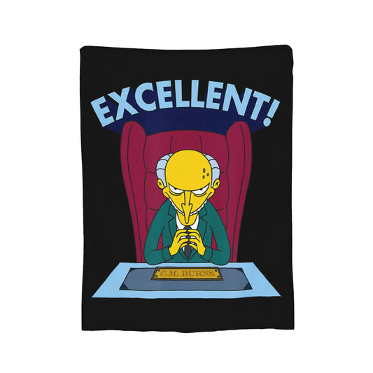 Plaid Simpsons - Mr Burns « Excellent! »