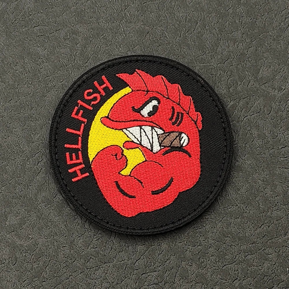 Écusson Simpsons - Flying Hellfish