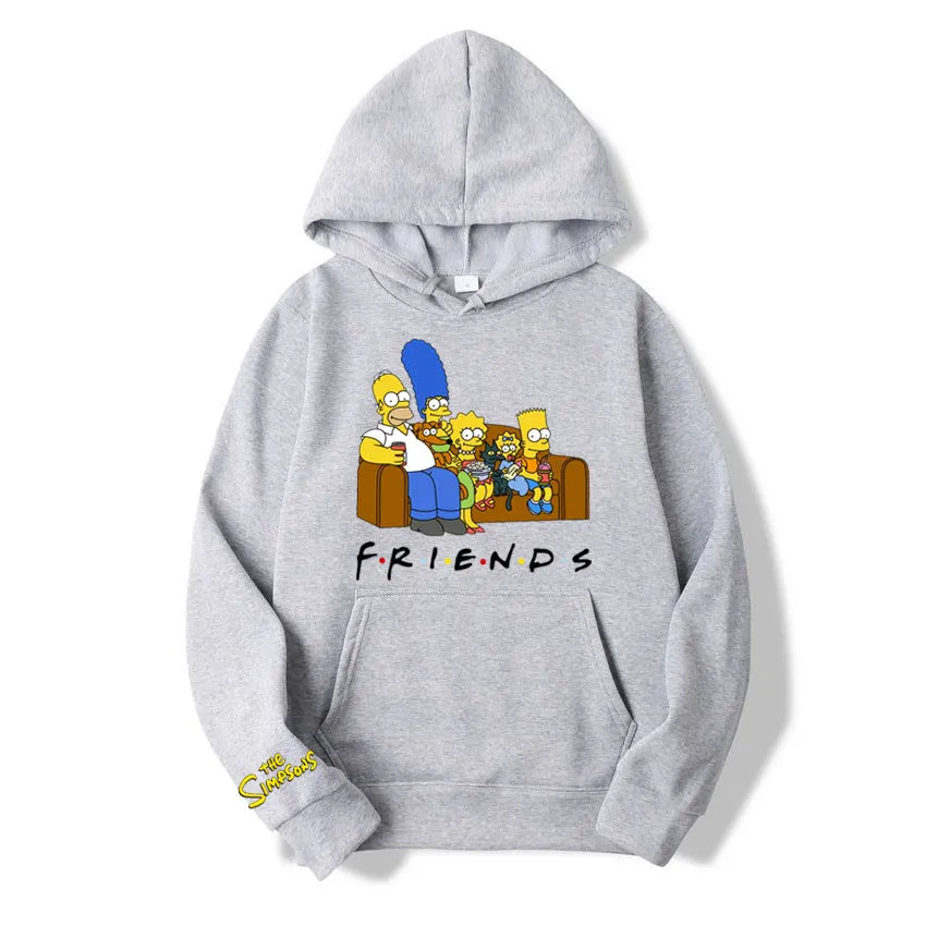 Sweat Simpsons - Famille Friends