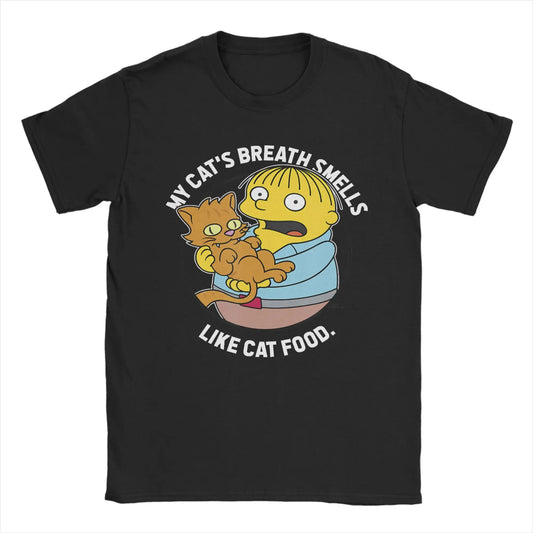T-Shirt Simpsons - Ralph My Cat's Breath