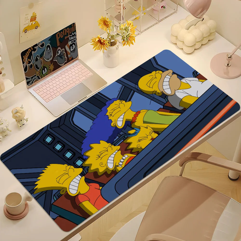 Tapis de Souris XL Simpsons - Bart sous les Étoiles